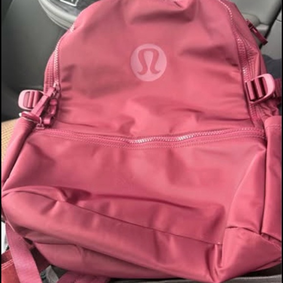 lululemon athletica Handbags - Lululemon NWT 22L New Crew Burgundy Backpack